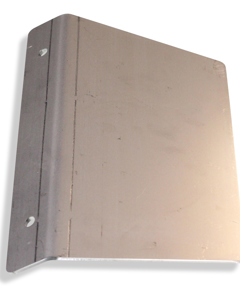 Guiding plate for feed return hopper DR 1-line